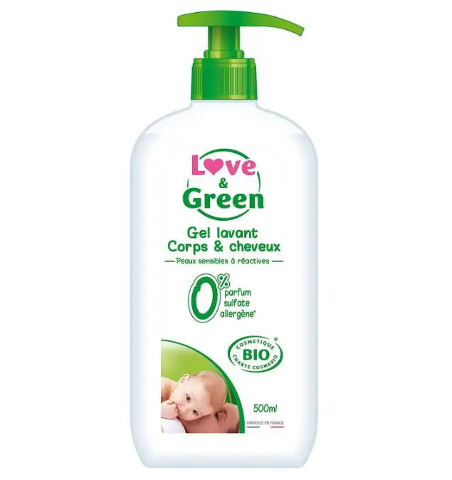 meilleur shampoing liquide bio bébé